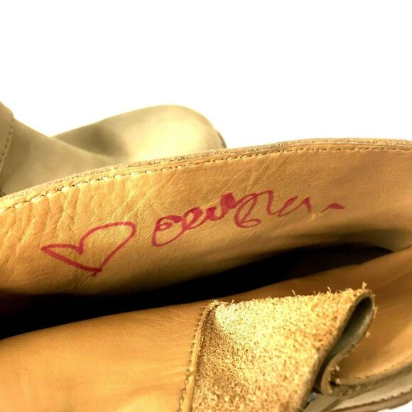 Marc By Marc Jacobs Women's Engineer Boots Brown Leather Size 9.5 - Picture 6 of 8